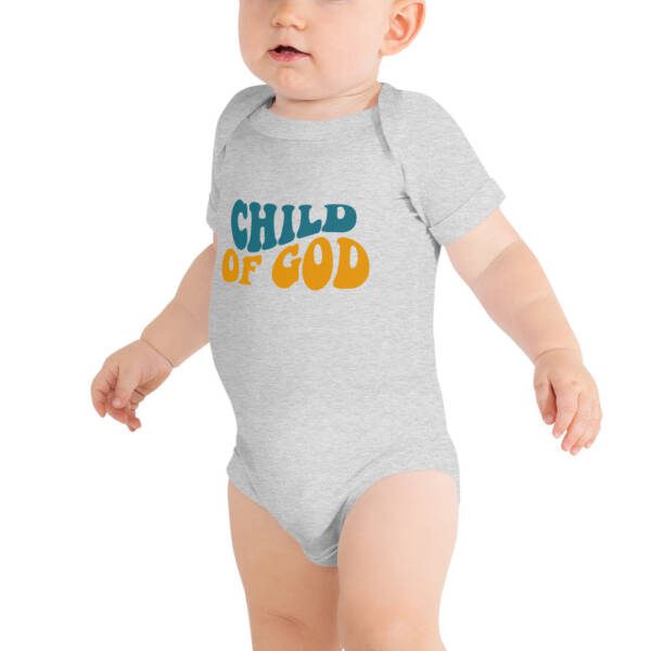 Child of God Baby short sleeve one piece - Image 8