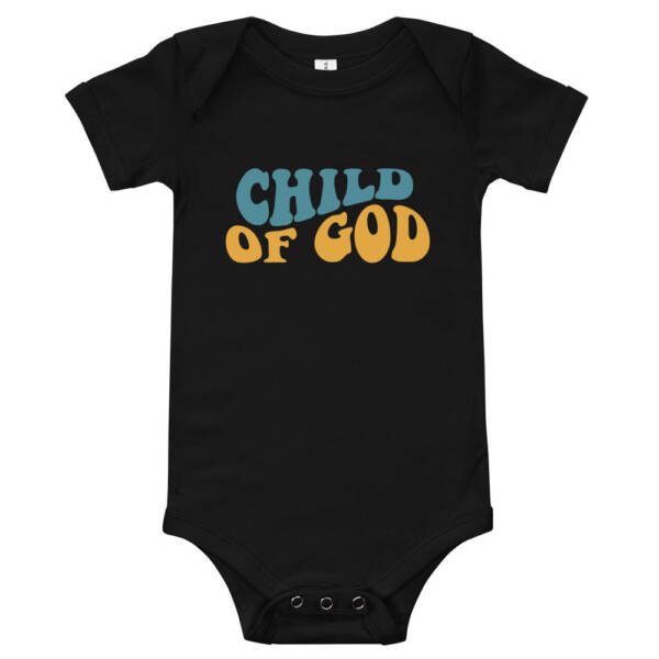 Child of God Baby short sleeve one piece - Image 2