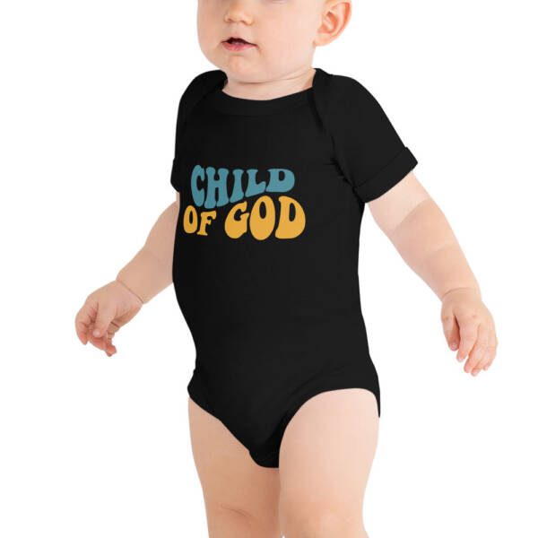 Child of God Baby short sleeve one piece - Image 5