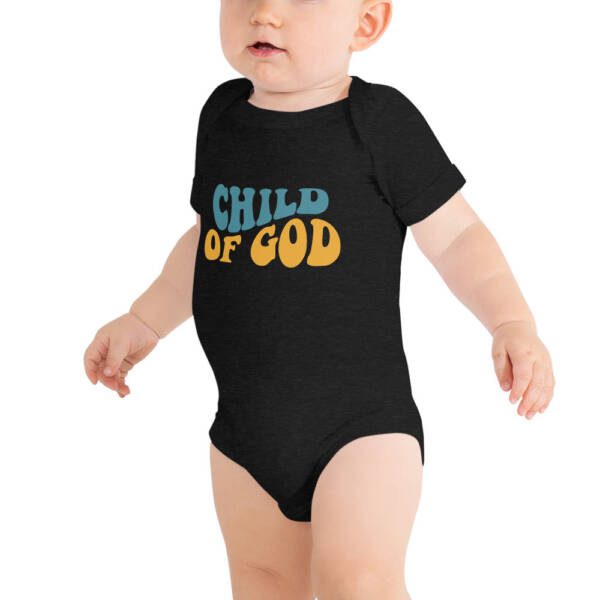 Child of God Baby short sleeve one piece - Image 6