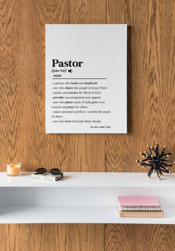 Personalised Pastor Gift, Pastor Gift Idea, Custom Pastor Quote Wall Art, Thank You Pastor, Pastor Appreciation,  Pastor Gift Printable - Image 6