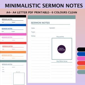 Sermon Notes